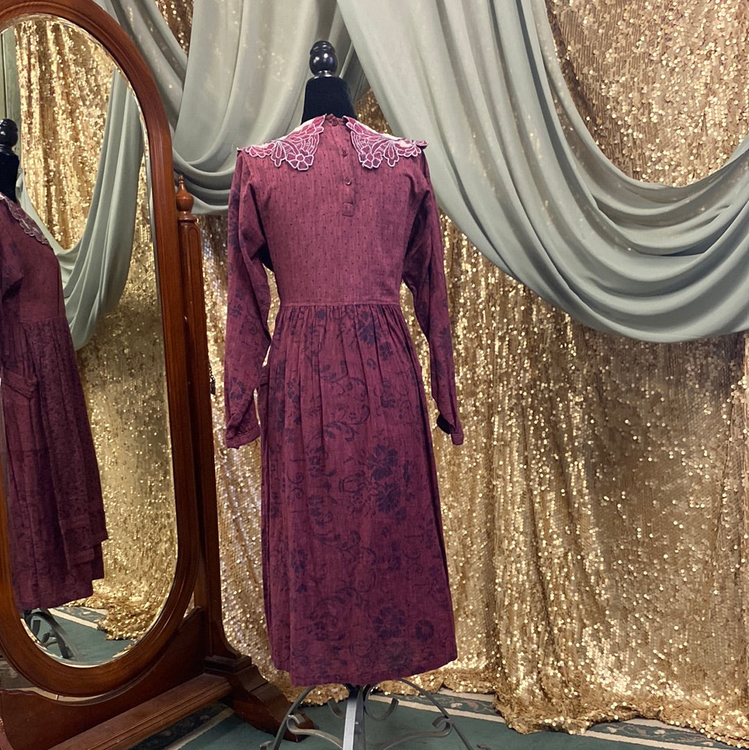 Robe champêtre 1970 Rene Derhy