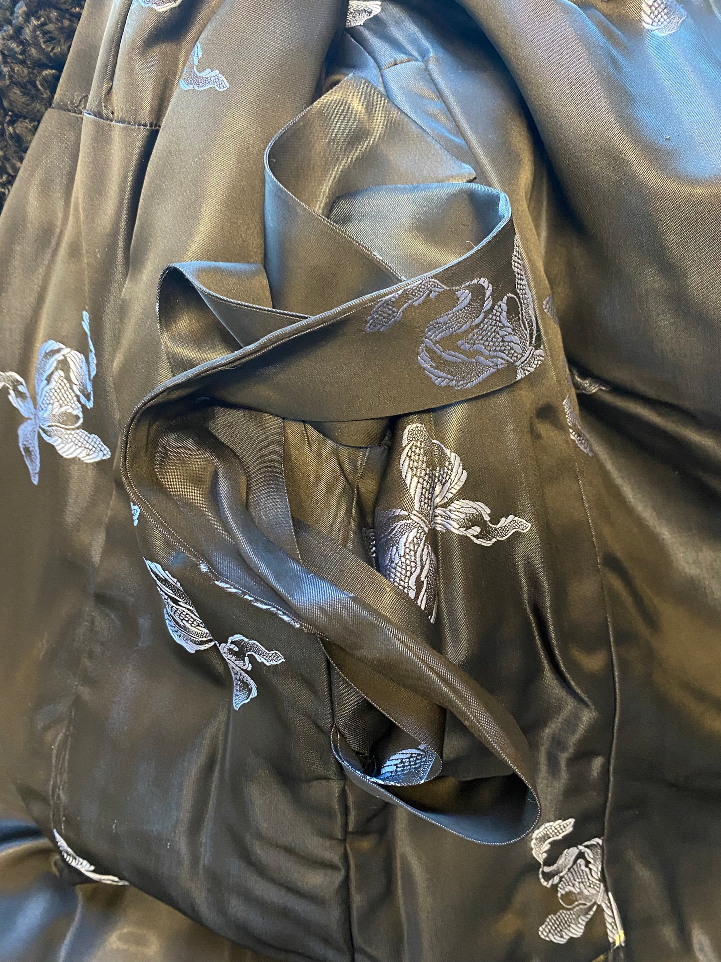 Manteau Astrakan et vison
