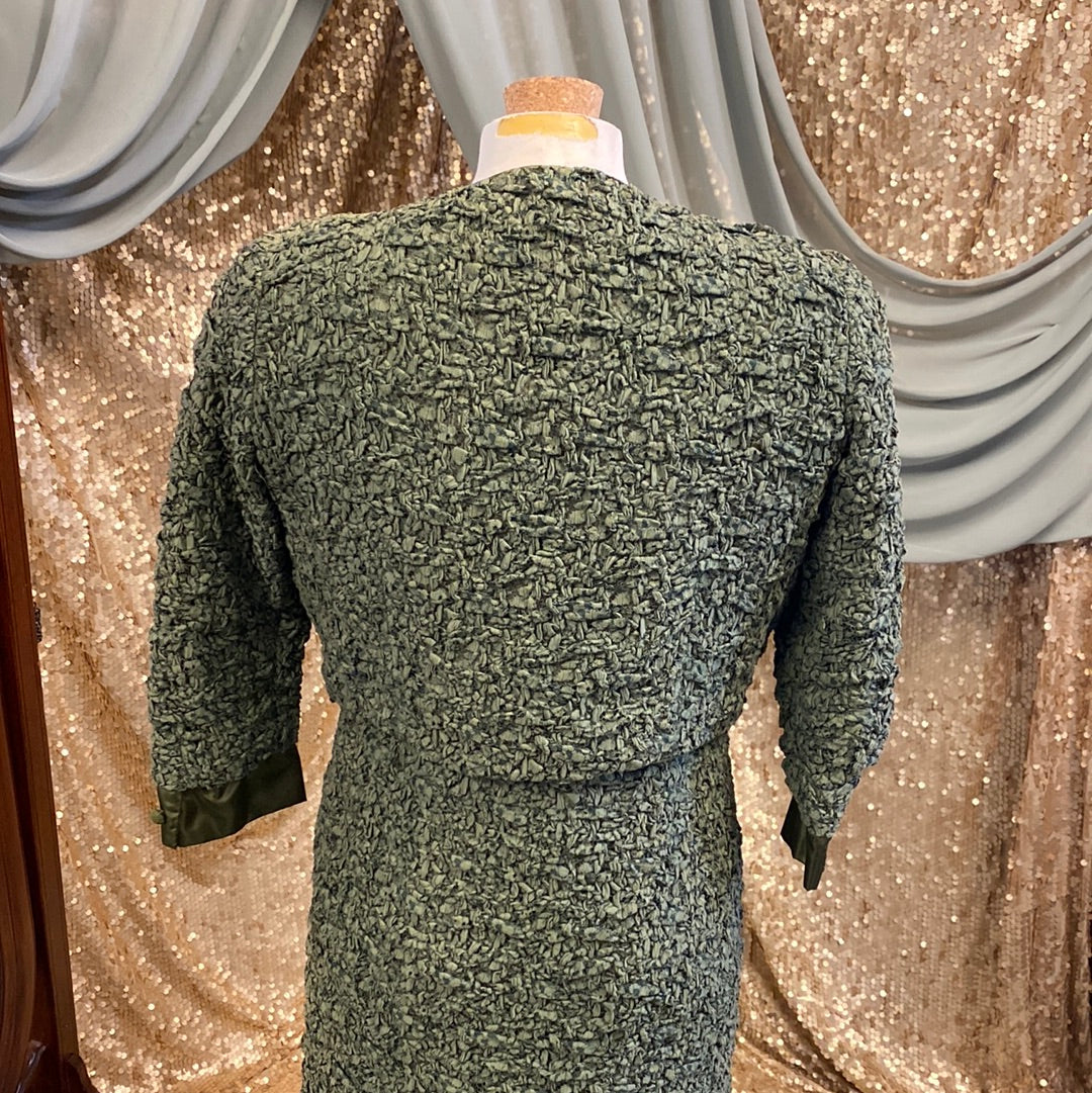 Ensemble robe et veste assortie Lillian Farrar Collection Montreal