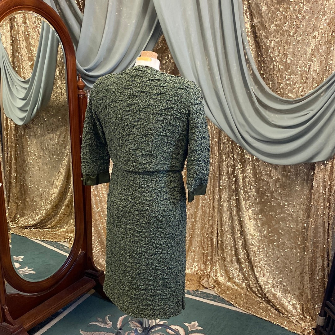 Ensemble robe et veste assortie Lillian Farrar Collection Montreal