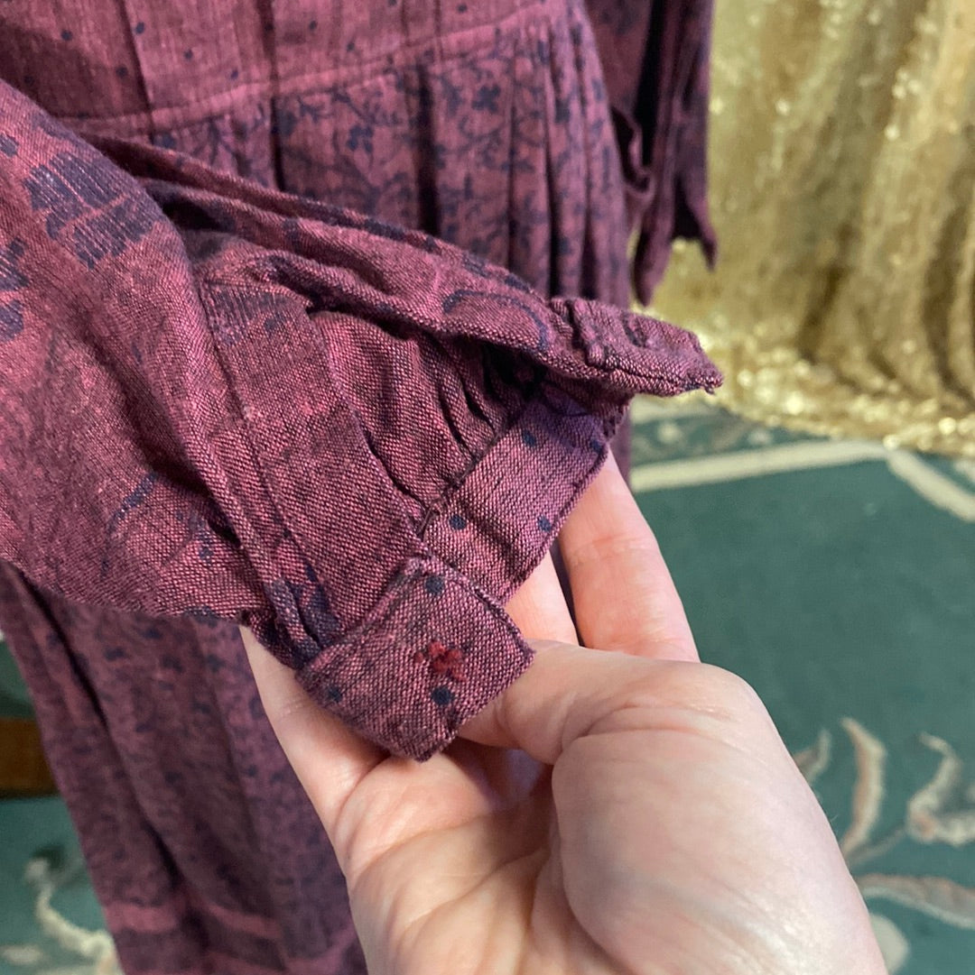 Robe champêtre 1970 Rene Derhy