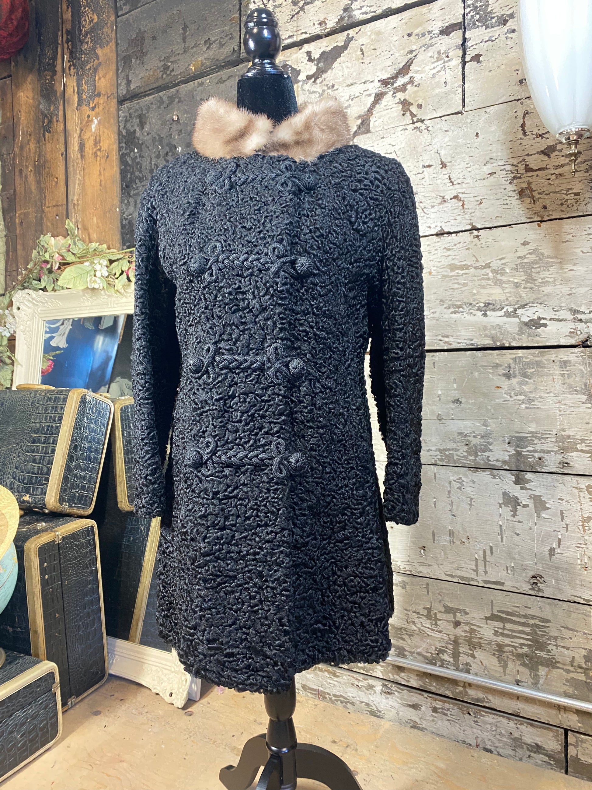 Fourrure astrakan discount