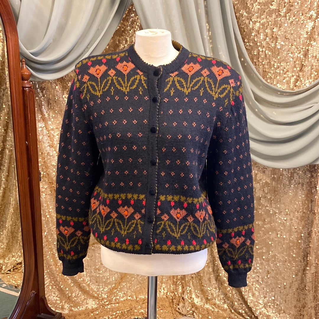 Cardigan jacquard