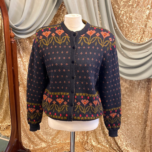 Cardigan jacquard